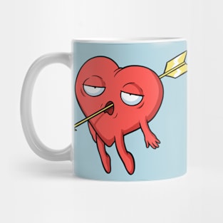 Heart with an arrow Mug